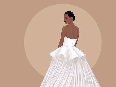 Wedding Dress Illustration