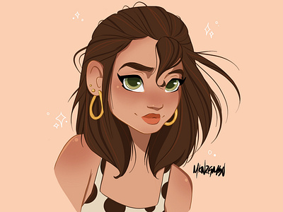 Girl Illustration :)