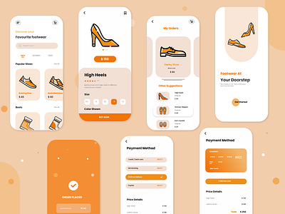 Footwear App Design