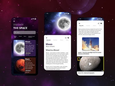  Planet App Design