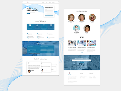 Website Design Webb Family Medical Clinic Unofficial