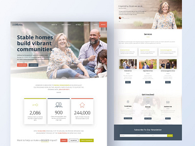 Life Moves | Nonprofit Website branding cause design graphic design impact mobile nonprofit typography ui ux web design website wordpress