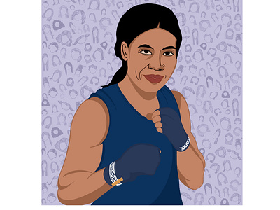 M. C. Mary kom