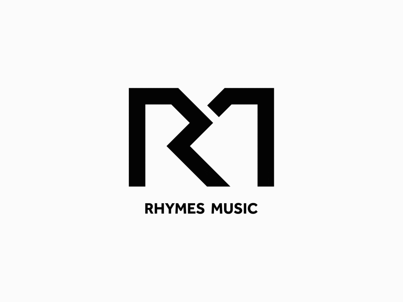 Colors for Rhymes Music logo animation branding design graphic design icon illustration illustrator logo minimal vector