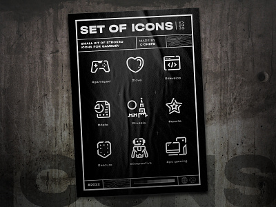 Icons for GameDev