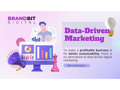 Brand Bit Digital Marketing Agency - Data-Driven Marketing brand branding company design digital marketing frame graphic design