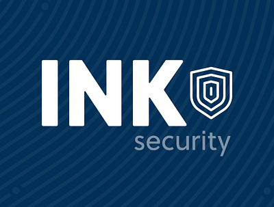 Ink Security Logo agency branding illustration logo logodesign madeinbrooklyn