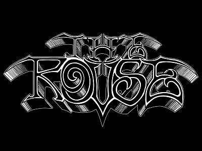 The Rouse albumart band art drawing font illustration logo music traditional art typography