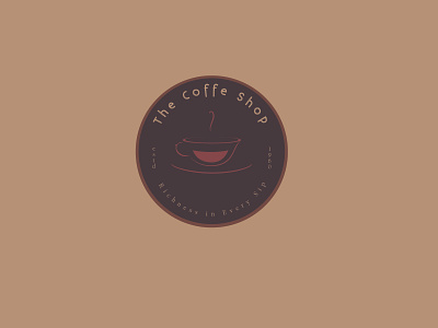 Coffee Shop design flat illustration logo retro logo typography vector vintage