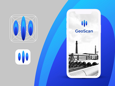 gas production and production company app branding gas ico identity logo logodesigner logomark sign