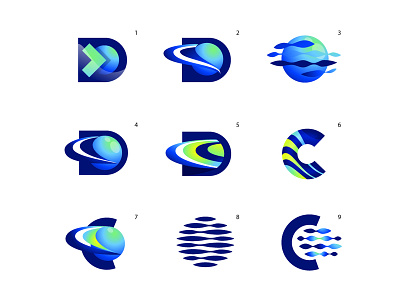 Logo options for Coding company. Which one would you chooce? branding coding design identity logo logomark mark sign