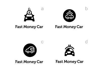 New logo for Fast Money Car app branding car identity logo logodesigner logomark mark money sign