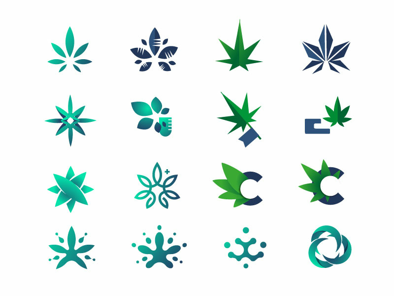 Logo exploration. mark lettering handwritten branding logodesigner logomark identity logo medicine cannabis