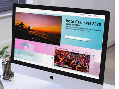 landing page carnaval de subang 2020