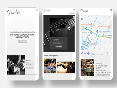 Redesign Fender Webphone/apps | UI Designer | uidesigner