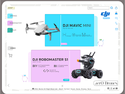 Aero Drones | Website Store Product