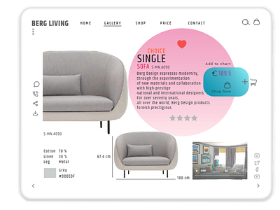 BERG LIVING ROOM WEBSITE | SCANNING EYES