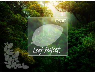 Leaf Project Resort | Brand Tittle | Branding bandung branding design illustration uidesign