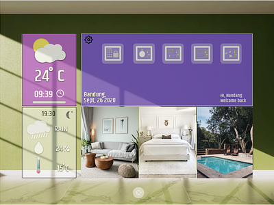 Smart Apps For Living Home | UI UX Concept  Page 1