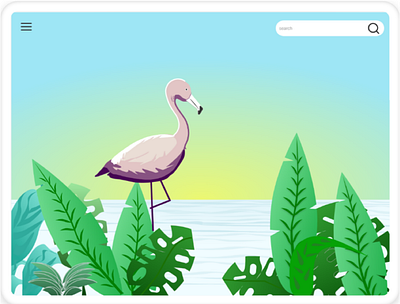 Flamingo | Illustration design illustration indonesia kixpandemix vector
