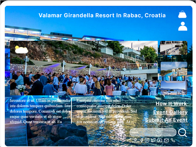 Redesign Website | Valamar Girandella croatia uidesign valamar webdesign