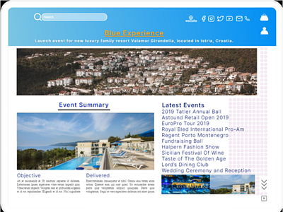 Redesign Website | Valamar Girandella girandella valamar webdesign