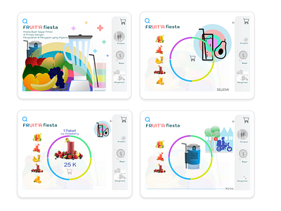 Fruita Store Online  | UI Design | Illustration
