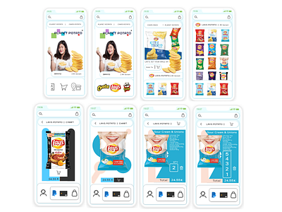 Planet Potato | UI Design | IOS bandung branding illustration iphone x kixpandemix uidesign