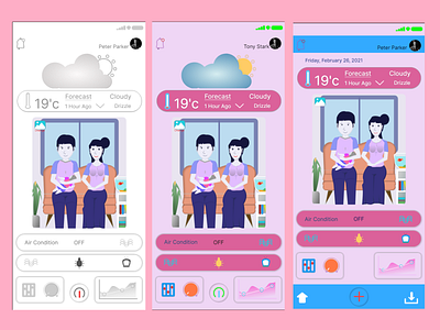 Family Smart | Illustration | UI Design