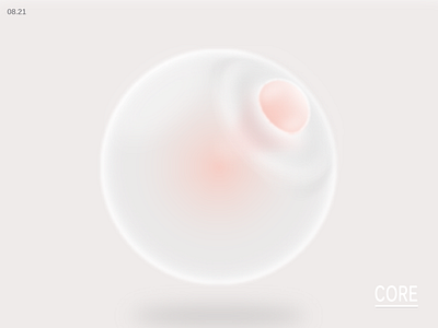 Orb & Core - Design 3D_Illustration