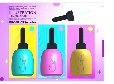 Product in color - SFG-8 3dimage branding colour illustration indonesia kixpandemix product vector