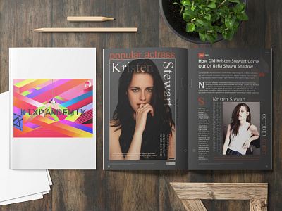 Kixpandemix - Magazine Design