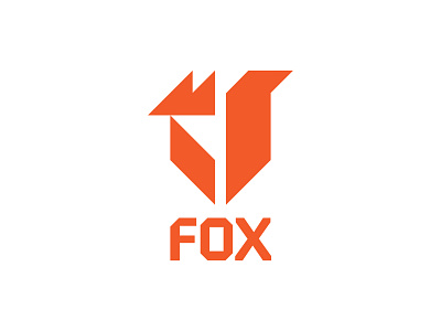 Fox Logo Concept - Lockup 1 animal animal design branding concept design flat fox graphic design icon logo logo design minimal simple