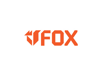 Fox Logo Concept - Logo Lockup 3 animal design animal logo branding concept design flat fox design fox logo graphic design icon logo logo type minimal