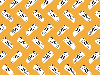 Adidas Super Star Pattern - Illustration