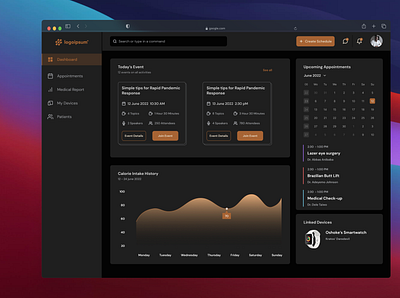 Medicare Dashboard design design illustration ui