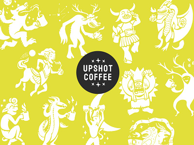 Upshot Coffee: Brand Lookbook coffeeshop