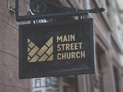 Main Street Church graphic design