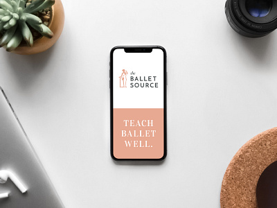 The Ballet Source Logo branding brandingdesign identity logo logodesign webdesign