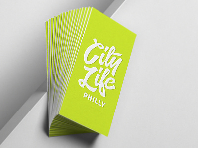 City Life Philly Logo lettering