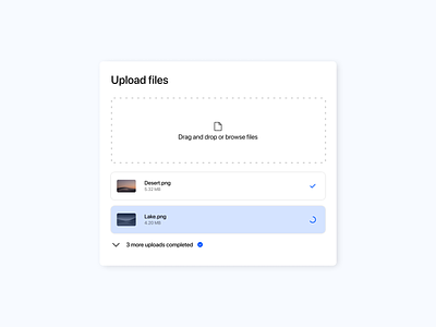 File Upload UI