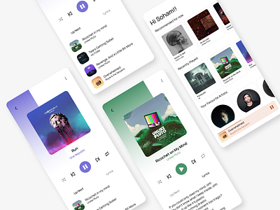 Music Player Design daily daily ui 009 design figma light mode music music player music ui player ui ui design