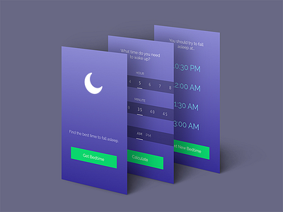 Sleepytime app app design design ios app product design showcase sleepytime ui ux