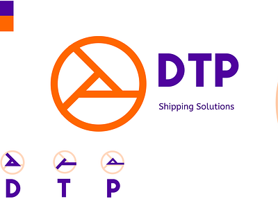 DTP(shipping solutions) Unique logo