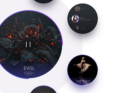 Music android music ui smart ux tomoon watch