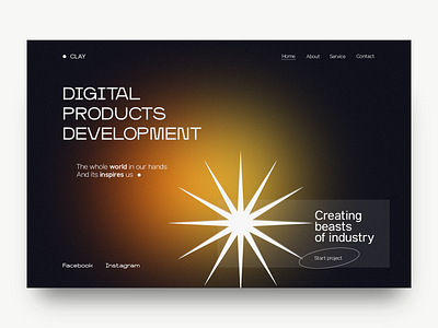 Digital agency website