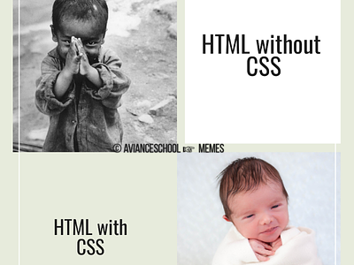 HTML with CSS Vs without CSS