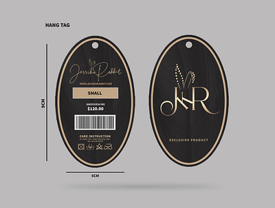 JKR brand label branding design branding identity hang tags