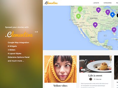 Clean Map designs, themes, templates and downloadable graphic elements on  Dribbble