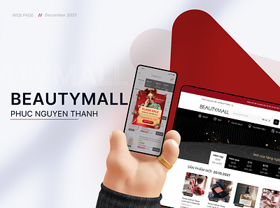 Beautymall concept branding ui